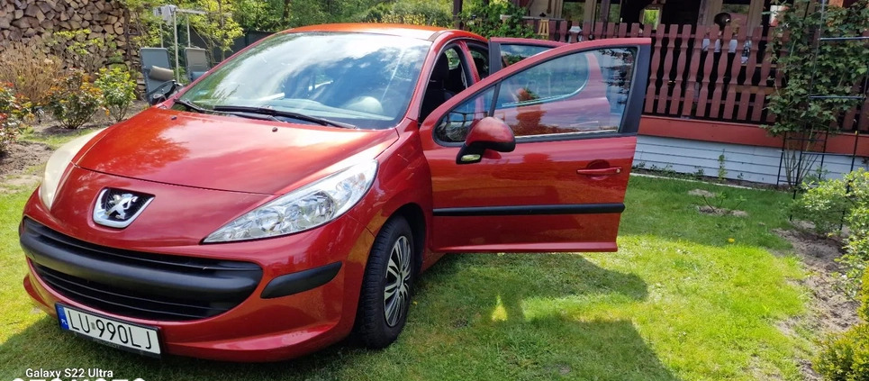 Peugeot 207 cena 9900 przebieg: 300643, rok produkcji 2007 z Lublin małe 56